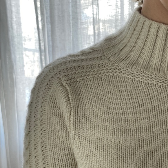 Beige/Cream Roots Knit Sweater (Size Small) - Picture 6 of 8